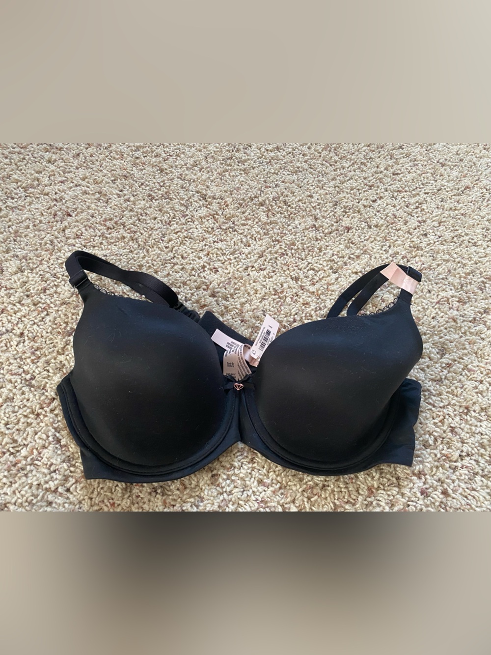 Victoria's Secret Black Molded Cup Bra - Smooth Everyday Style